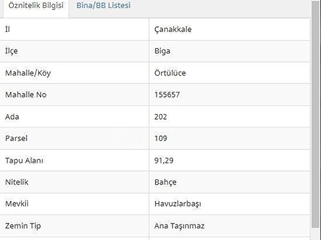 LİR DEN BİGA ÖRTÜLÜCE DE 91 M2 SATILIK MÜSTAKİL BAHÇE - Görsel 8