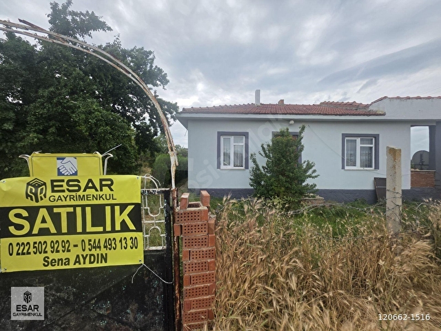 ESARDAN KESKİN MAH 560 M2 ARSA ÜZERİNDE SATILIK 2+1 MÜSTAKİL EV - Görsel 5