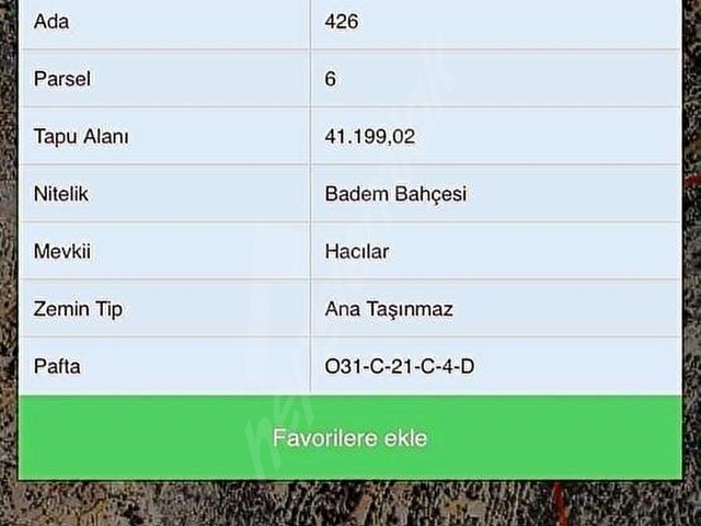 ACİL SATILIK SİLİFKE KEPEZDE BADEM BAHÇESİ - Görsel 20