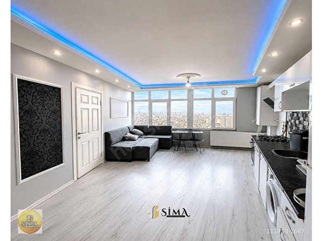 SİTE İÇİNDE SATILIK 1+1 EŞYALI TADİLATLI ULTRA LÜX YATIRIMLIK - Görsel 21