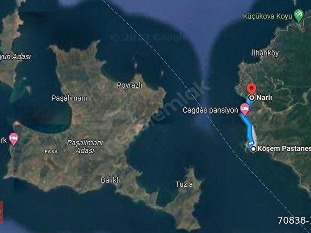 Balıkesir Erdek Narlı Mah. 2.080 m2 Satılık Zeytinlik Deniz Manzaralı Yatırımlık - Görsel 5