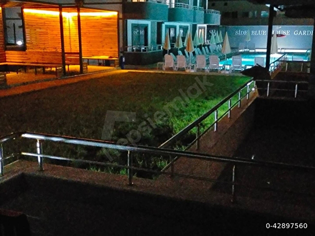 SİDE ANTİK KENTNE YAKIN HAVUZLU SİTEDE GÜNLÜK 1+0 DAİRE - Görsel 2