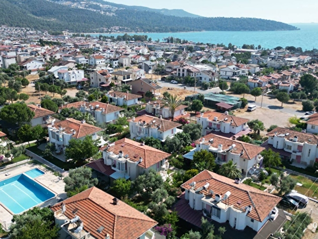 Didim Akbük Te Denize 300 Metre Satılık Bahçeli Ev-Müstakil 3+1 Yüzme Havuzlu Deniz Manzaralı - Görsel 14