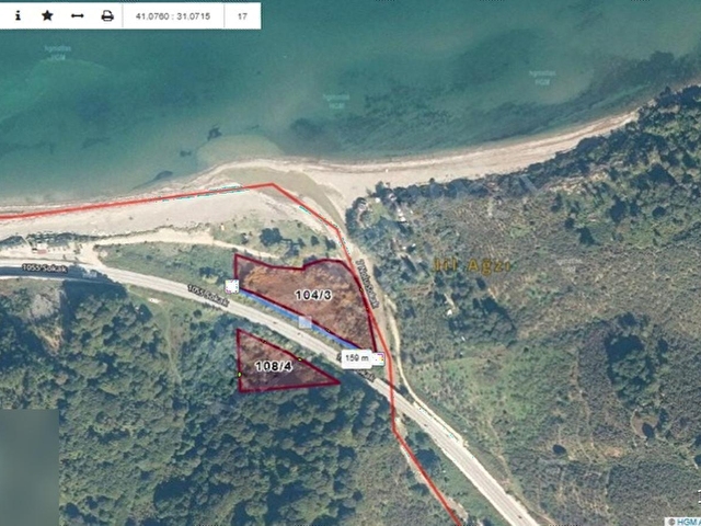 AKÇAKOCA EDİLLİ PLAJI YANI ANAYOLA 159 METRE CEPHELİ ARSALAR - Görsel 26