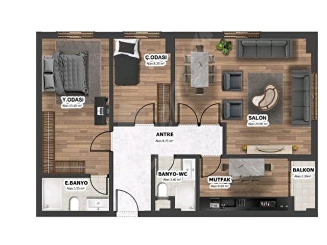 ARNAVUTKÖY TAŞOLUKTA METRO DURAĞI KARŞISI SATILIK 2+1 DAİRE - Görsel 10