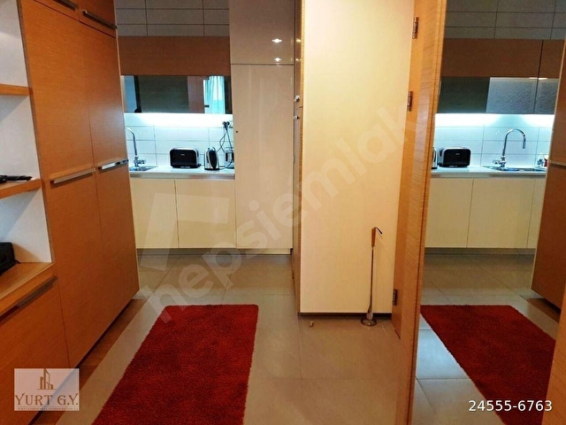 Nish İstanbulda Eşyalı 1+1 Rezidans Kiralık Daire - Görsel 19