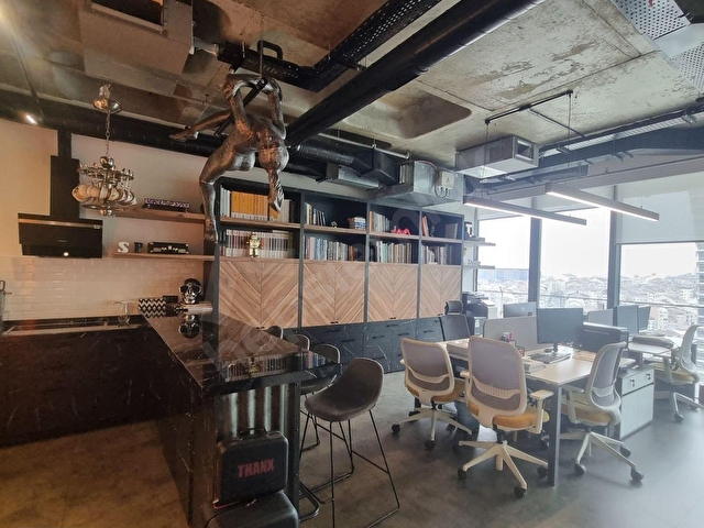NOW BOMONTİDE 207 M2 EŞYALI - TERASLI KİRALIK OFİS - Görsel 22