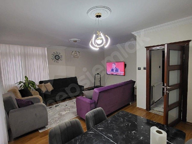 BARAJ YOLU SİTE İÇİ 3+1 AÇIK MUTFAK D.GAZLI EŞYALI APARTMAN DAİRESİ