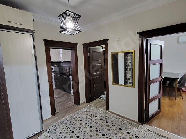 BARAJ YOLU SİTE İÇİ 3+1 AÇIK MUTFAK D.GAZLI EŞYALI APARTMAN DAİRESİ - Görsel 12