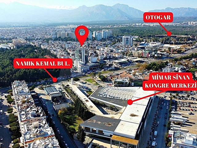 DALGAKULE İŞ MERKEZİNDE KLİMALI VE MANZARALI KİRALIK 65 M² OFİS - Görsel 17