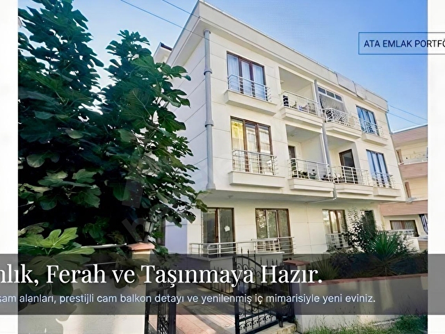 ATA EMLAKTAN YENİ BİNADA 1+1 GİRİŞ KAT 75 M2 KİRALIK DAİRE - Görsel 19