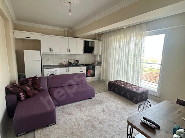 MİNE EMLAKTAN KİRALIK 1+1  EŞYALI DAİRE