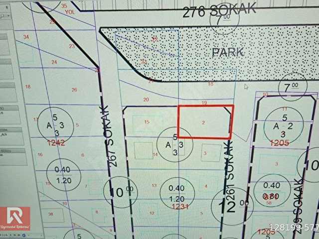 REHBER EMLAKTAN ARSLANLI MAH KÖŞE % 40 İMARLI 3 KAT 495 M2 ARSA - Görsel 4