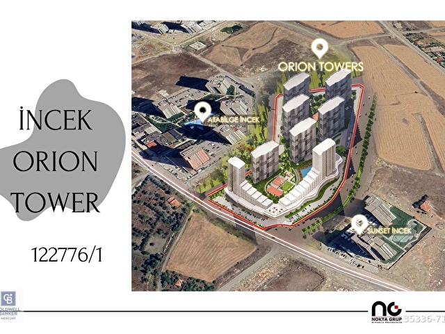 ORION İNCEK TOWER PROJESİNDE PRESTİJLİ 3+1 - Görsel 3
