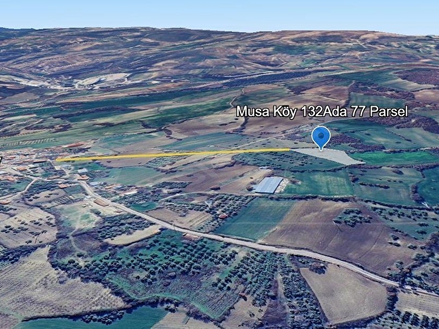 ÇANAKKALE MERKEZ MUSAKÖYDE SATILIK TARLA - Görsel 12