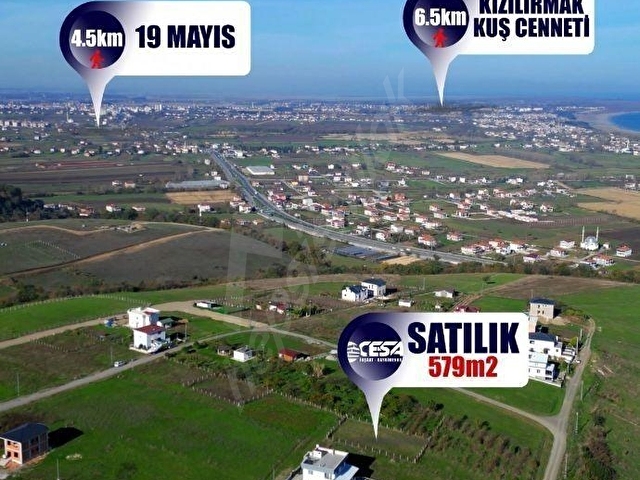 CESA dan DEREKÖY TAŞKELİK de DENİZ MANZARALI SATILIK ARSA - Görsel 13