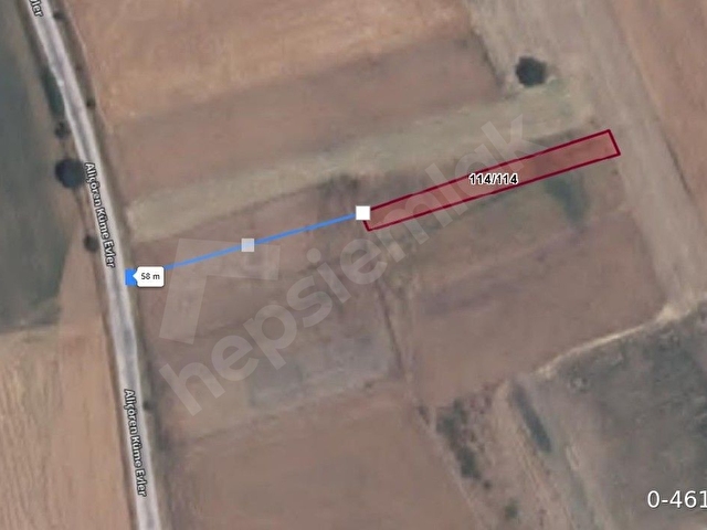 Merkeze 16km, Otobana Komşu Satılık Hobi Bahçesi Tarzında YOLA 60M - Görsel 7