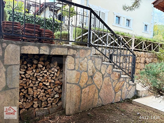 Beycikte Eşsiz Konumda Mobilyalı Kiralık Müstakil Villa - Görsel 11