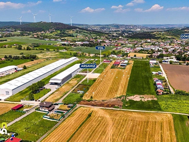 Çatalcanın Dikkat Çeken Mahallesi Gökçealide 991 m² Parsel - Görsel 7