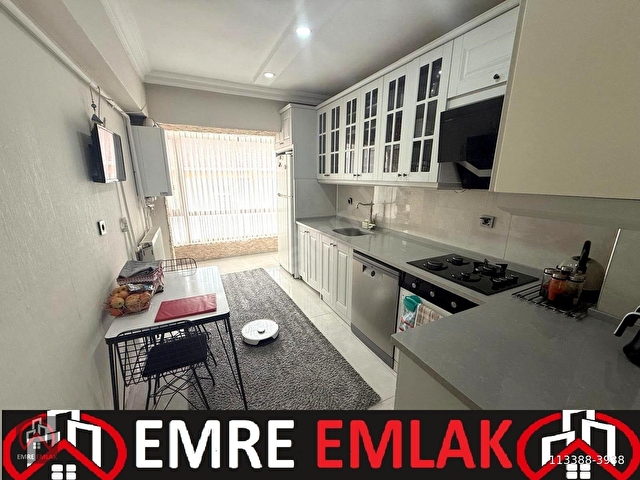 EMRE EMLAKTAN TOPÇUDA İSTASYON CADDESİ YAKINI FULL YAPILI 3+1 SATILIK DAİRE