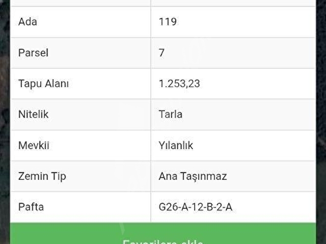 Düzce Yenivakıf köyünde satılık 1223m2 tarla - Görsel 5