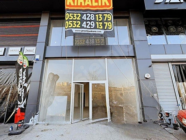 İVEDİK MUAYENE İSTASYONU KARŞISI 420 M2 3 KATLI KİRALIK DÜKKAN