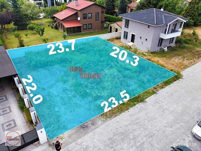 Hak Emlaktan Pınarlar Mah Yatırımlık Villalık Satılık 493m² Arsa - Görsel 3
