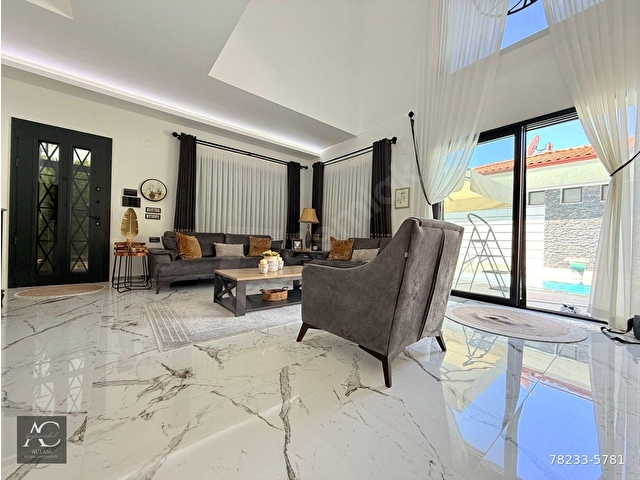 DOĞA İLE İÇ İÇE-ÖZEL HAVUZ-OTOPARK-550 M2-BAHÇE-YERDEN ISITMA/ISI POMPASI-LÜX-EŞYALI-AKILLI-MÜSTAKİL - Görsel 27