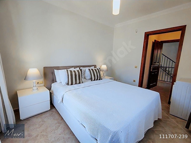 Kalkanda müthiş deniz manzaralı denize yakın satılık lüks villa - Görsel 21