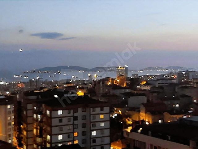 FULL DENİZ MANZARALI İSKANLI GÜNEY CEPHE EN ÜST KAT LÜKS DAİRE