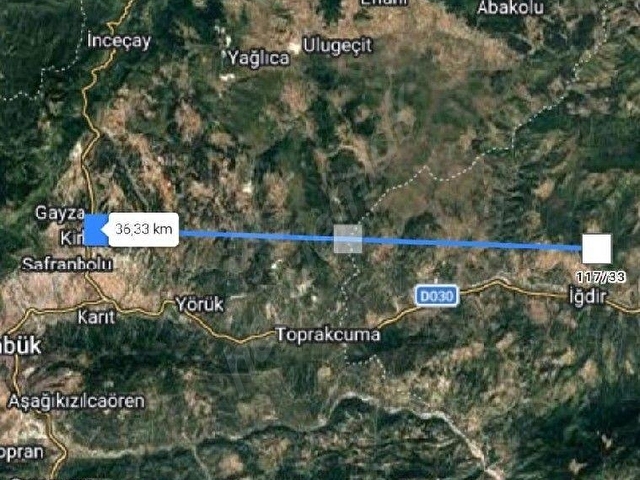 KASTAMONU ARAÇ DERETEPE KÖYÜ MEVKİİNDE 3573 M2 ARSA... - Görsel 4