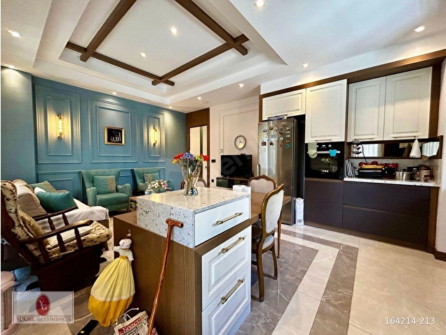 YÜKSELDEN SOĞANYEMEZDE YERDEN ISITMALI PRESTİJLİ 3+1 LÜX SATILIK DAİRE - Görsel 2
