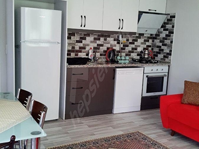 ÇEVREYOLUNDA KİRALIK EŞYALI 1+1 SIFIR DAİRE..