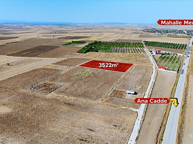 SARAYDA CADDE ÜSTÜ 3522m² YOLU AÇIK FIRSAT PARSEL - Görsel 11