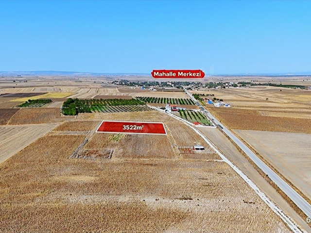 SARAYDA CADDE ÜSTÜ 3522m² YOLU AÇIK FIRSAT PARSEL - Görsel 18