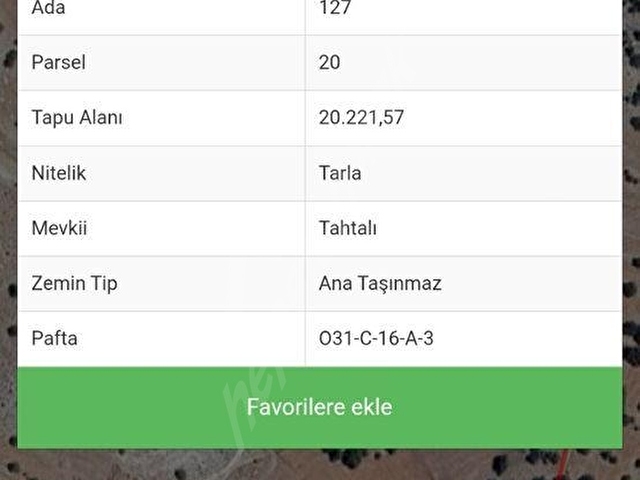 GÜNDÜZLER MAH. HAÇKA YAYLASINDA SATILIK 20 DÖNÜM ARAZİ - Görsel 7
