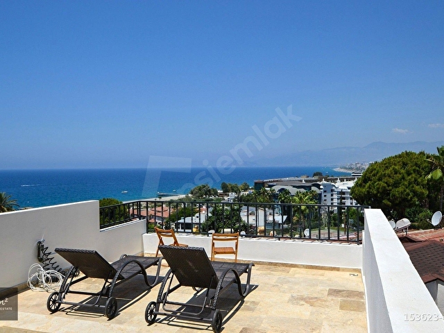 ALANYA HAKİMLER SİTESİ DENİZ MANZARALI YENİ DİZAYN EDİLMİŞ 2+1 - Görsel 4