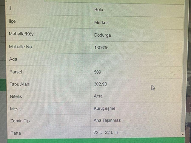 YAMAN EMLAKTAN SATILIK 5 KAT İMARLI TİCARİ KONUT ARSASI - Görsel 5