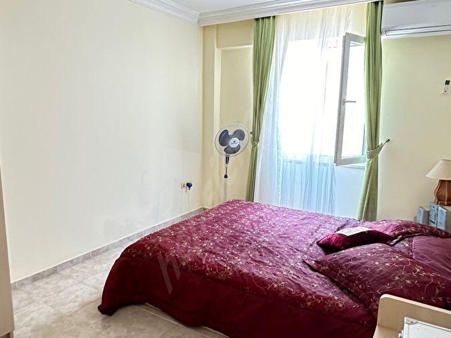 Altınkumda denize sıfır 110 metre full deniz manzaralı geniş teraslı eşyalı 1+1 dubleks daire - Görsel 19