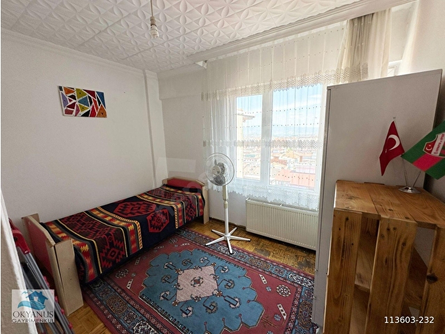 DENİZLİ İSTİKLAL CADDESİNDE BALKONLU ASANSÖRLÜ 3+1 EŞYALI DAİRE - Görsel 17