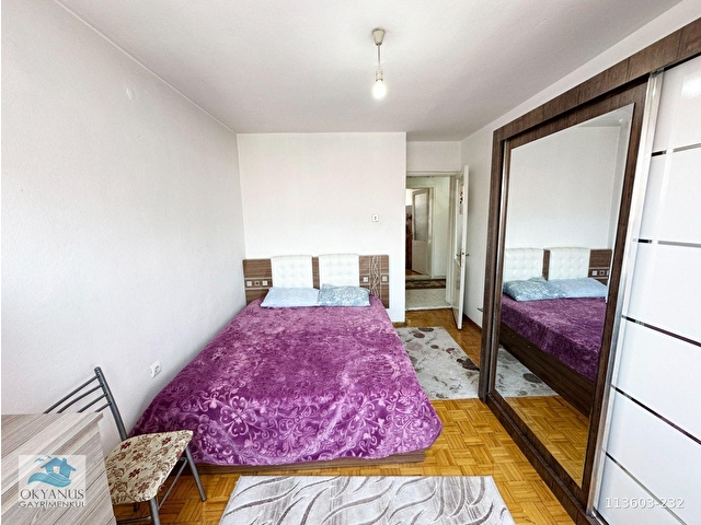 DENİZLİ İSTİKLAL CADDESİNDE BALKONLU ASANSÖRLÜ 3+1 EŞYALI DAİRE - Görsel 8