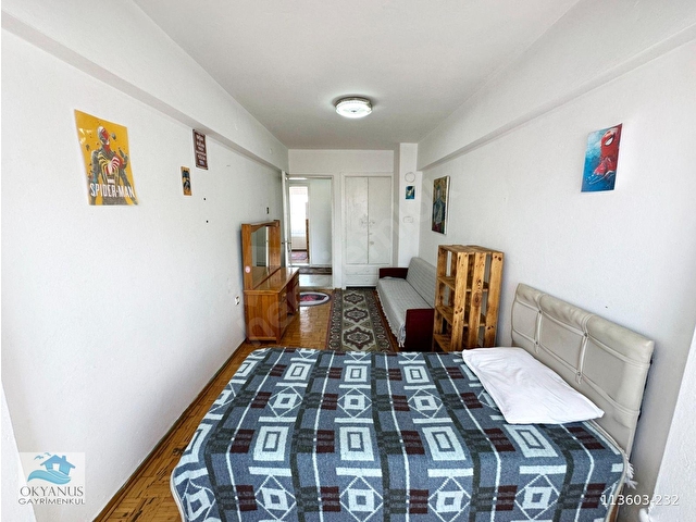 DENİZLİ İSTİKLAL CADDESİNDE BALKONLU ASANSÖRLÜ 3+1 EŞYALI DAİRE - Görsel 15