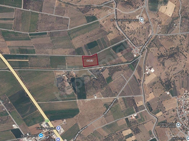 C.B.ROUTE | DİKİLİ SALİHLERALTI MAH. ANAYOLA CEPHELİ TARLA - Görsel 2