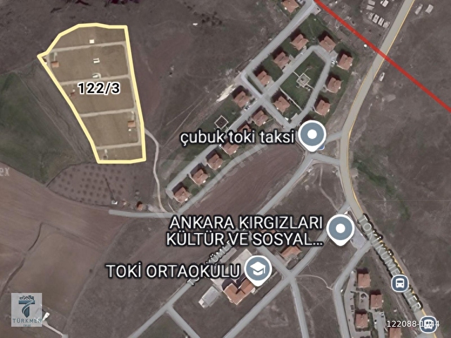 MURAT TÜRKMENden ÇUBUK_TOKİde TAPULU 400-m2 HAZIR_BAHÇE_yeri - Görsel 11