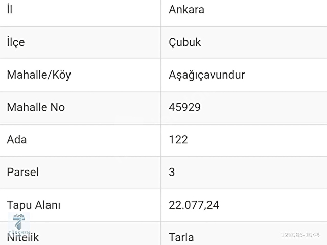 MURAT TÜRKMENden ÇUBUK_TOKİde TAPULU 400-m2 HAZIR_BAHÇE_yeri - Görsel 5