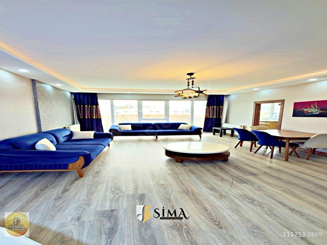 METROBÜSE YAKIN KREDİYE UYGUN SİTE İÇİ 3+1 FULL EŞYALI ARAKAT DAİRE - Görsel 2