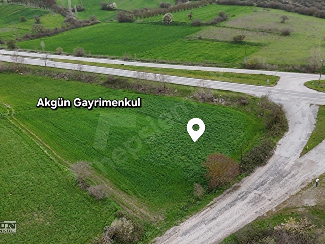 Akgünden kepsutta satılık ana yola cepheli 3.055 m2 hobi bahçesi - Görsel 2