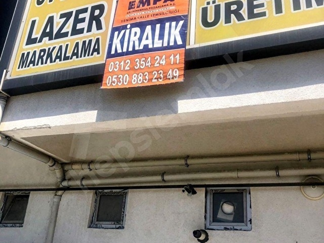 EMPADAN İVEDİK OSB MELİH GÖKÇEK BULVARI ÜZERİNDE KİRALIK DÜKKAN