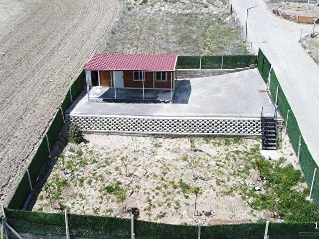 KESKİN EMLAKTAN 400m² ELEKTRİK SU MEVCUT EVLİ BAHÇE - Görsel 9