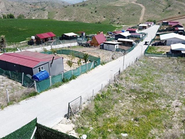 KESKİN EMLAKTAN 400m² ELEKTRİK SU MEVCUT EVLİ BAHÇE - Görsel 14
